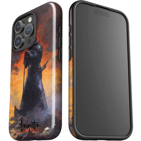 Death Dealer by Frazetta iPhone 16 Pro Impact Case